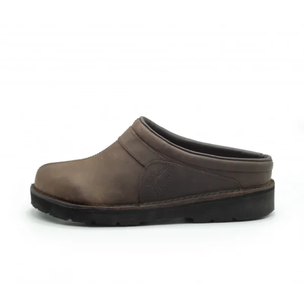 CHAUSSURE SABOT CUIR AIGUAL MARRON STAGUNT POINTURE POINTURE 41
