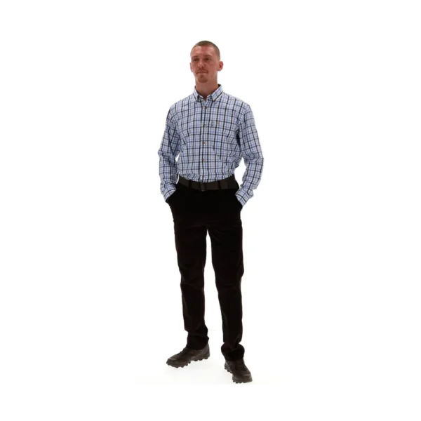 LIGNE VERNEY-CARRON CHEMISE BILLY BLEU CIEL