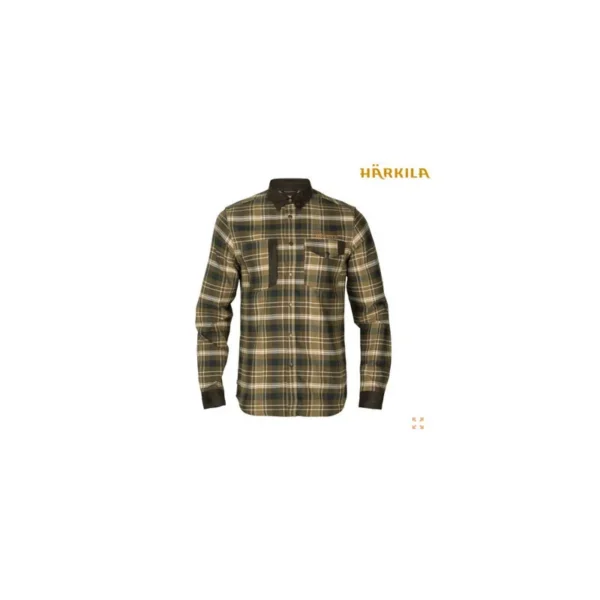 CHEMISE HARKILA AIVAK L/S SKJORTE OLIVE 14 01 131 77 Taille TAILLE L