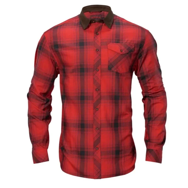 CHEMISE HARKILA DRIVEN HUNT ROUGE 14 01 119 35 TAILLE TAILLE 4XL