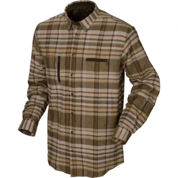 CHEMISE HARKILA EIDE KHAKI CHECK TAILLE TAILLE 2XL