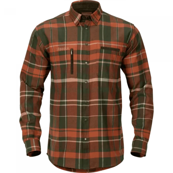 CHEMISE HARKILA EIDE RUST CHECK NEUVE 1401058 TAILLE TAILLE 3XL