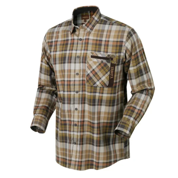 CHEMISE HARKILA NEWTON TAPENADE CHECK TAILLE TAILLE L
