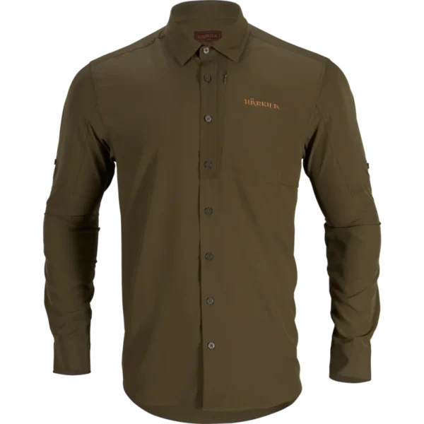 CHEMISE HARKILA TRAIL MANCHES LONGUES WILLOW GREEN TAILLE TAILLE XL