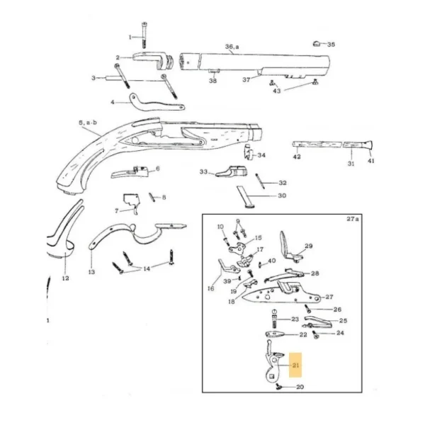 CHIEN PEDERSOLI HARPER’S FERRY REF 800002406 | WesternGuns