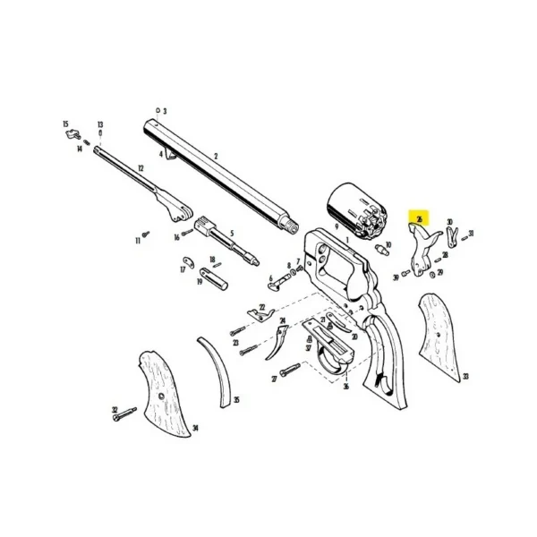 CHIEN POUR SPILLER&BURR PIETTA REF A3930 | WesternGuns