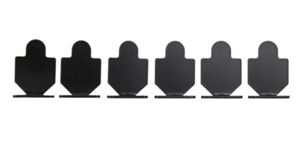 Cible silhouette simple 6 objectifs – Équipements & Accessoires/Cibleries – securicount