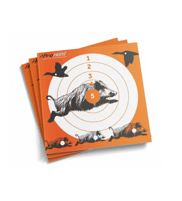 Cible 14 x 14 cm lot 10 pieces Pro Hunt – Tout-Chasse.fr