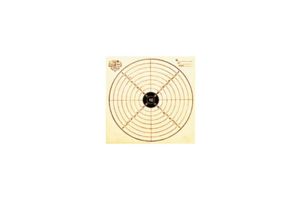 CIBLE 15X15 NOIRE X100