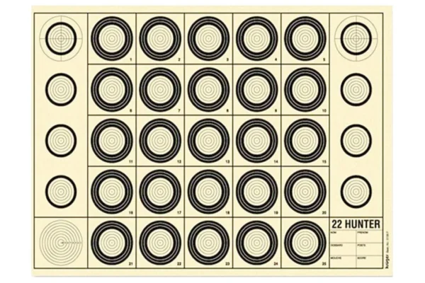 Acheter Cible Benchrest 22 Hunter A3 | toutpourlahutte.fr