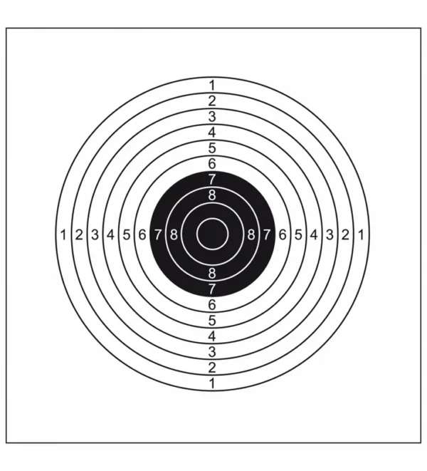 Cibles cartonnées 14 x 14 cm – Tout-Chasse.fr