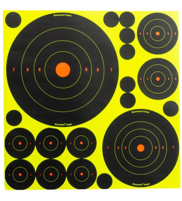 Cibles Shoot-N-C mix 50 cibles et pastilles – Tout-Chasse.fr