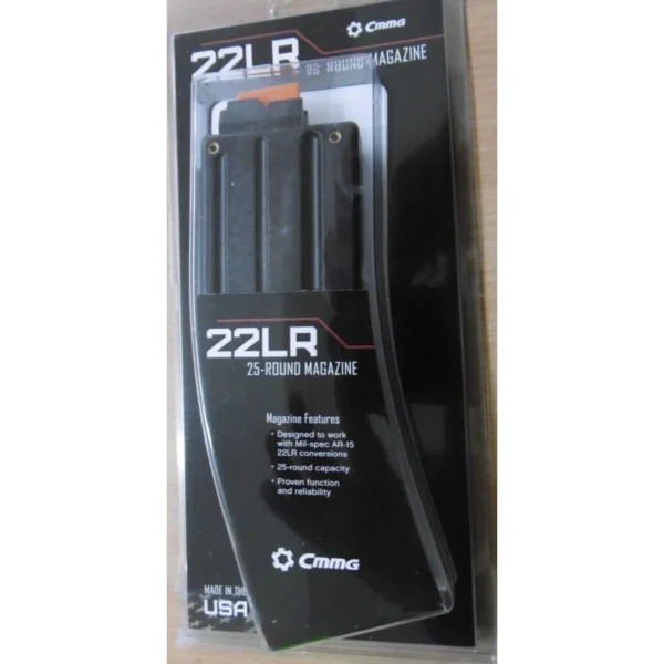 CMMG Chargeur cal.22LR 25cps pour KIT BRAVO CONVERSION 22LR AR15