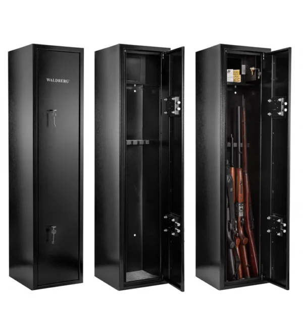 Coffre first 7 armes 2 clefs et 2 serrures – Waldberg – Tout-Chasse.fr