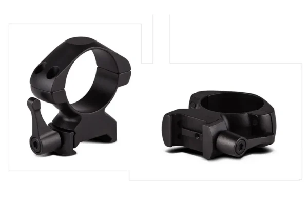 COLLIER ACIER QUICK RELEASE 25.4MM HAUT 27MM RAIL 21MM