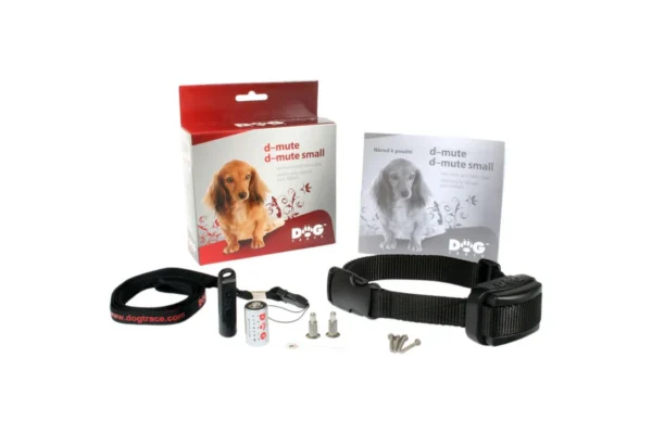 Collier anti-aboiement d-mute pour chien – Dog Trace – D-Mute small light (petits chiens) – Teckel, Shih Tzu, bichon, Yorkshire.