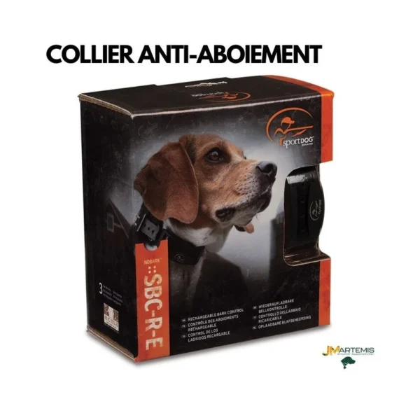 COLLIER ANTI-ABOIEMENT SPORTDOG NO BARK-SBC RECHARGEABLE