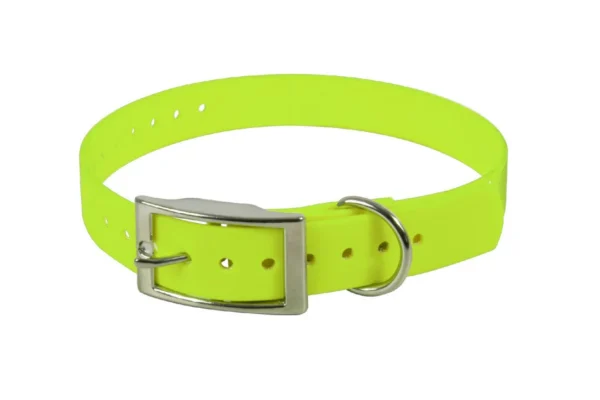 COLLIER BIOTHANE BETA 600X25MM JAUNE