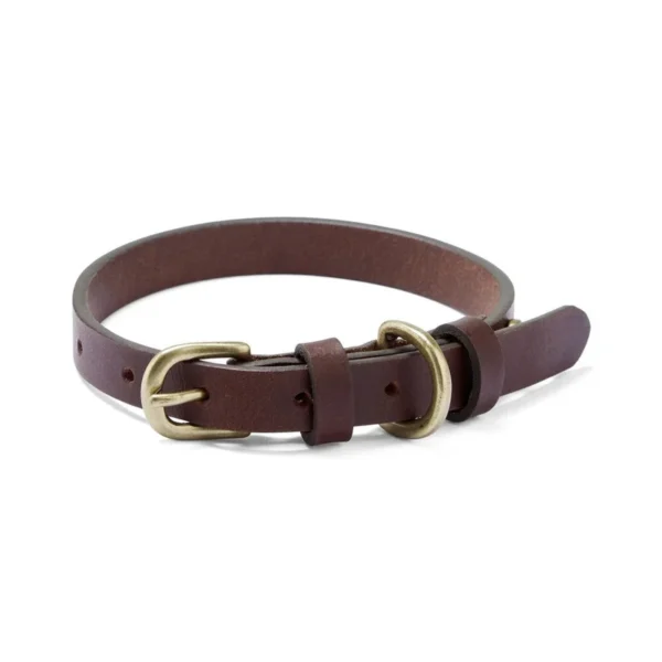 COLLIER CHIEN CUIR LE CHAMEAU TAILLE TAILLE S