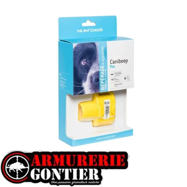Collier de reperage canibeep pro num’axes sur www.armureriegontier.fr