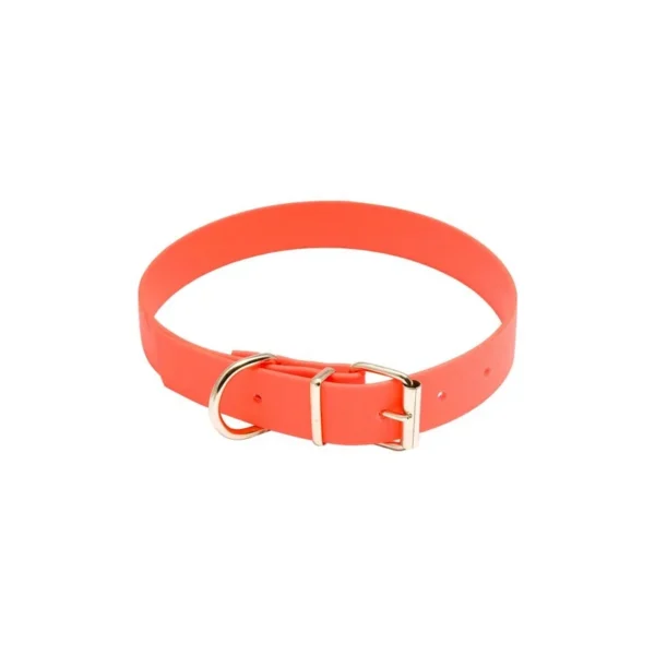 Collier pour chien biothane orange – Collier pour chien de…