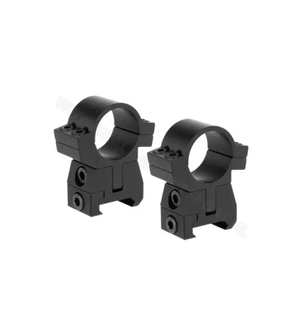 Colliers pour lunette FX No Limit – 25,4 mm – Haut – Picatinny