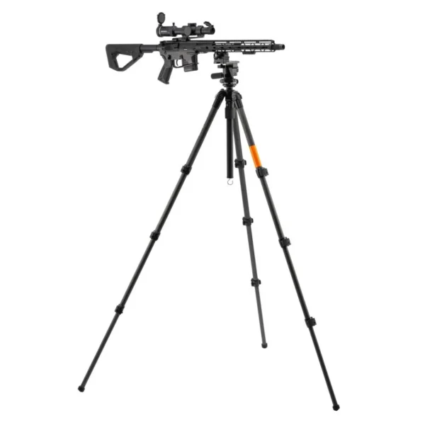 Combo Trépied de tir KJI K800 Carbone avec montage REAPER Rail Picatinny – KJI K800 Carbone + Reaper Picatinny