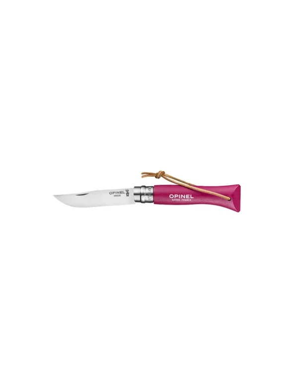 Couteau Baroudeur N°8 Manche Framboise – OPINEL