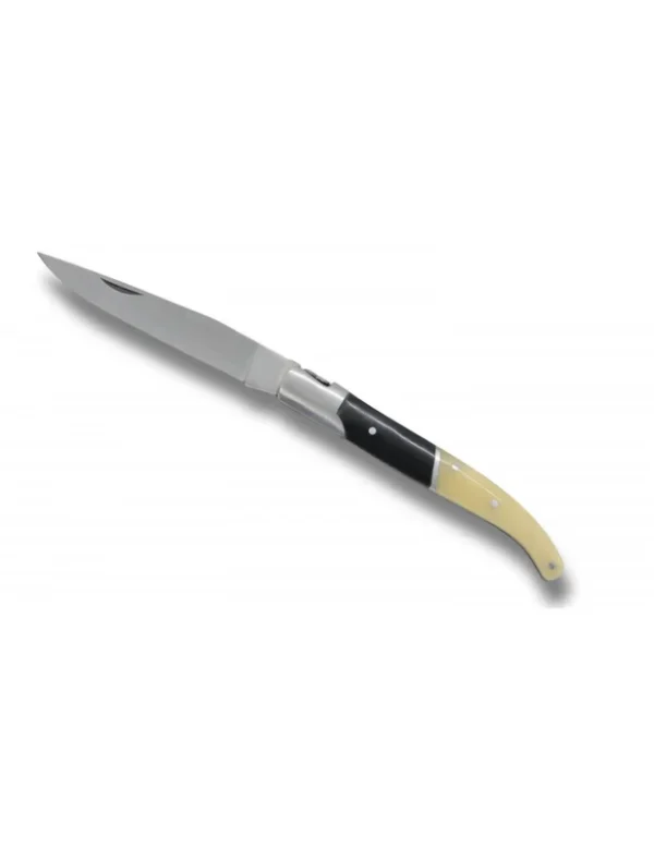 COUTEAU CORNE BICOLORE CAMARGUAIS LAME 10CM