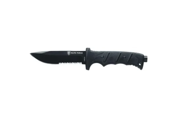 Couteau droit Elite Force EF 703 kit de survie