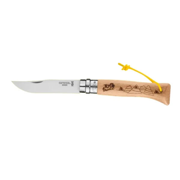 COUTEAU OPINEL N°8 TOUR DE FRANCE GRAVURE 2021/6 – (017574)