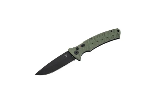 Couteaux automatiques Large Strike Grivory Green Boker Plus