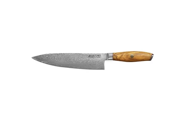 Couteaux de chef Damas 10Cr – Couteau Chef Wusaki