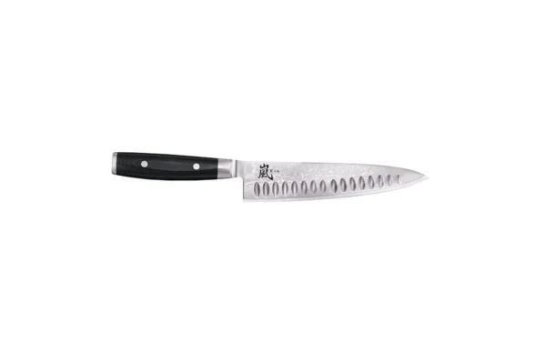 Couteaux de chef RAN – Chef alvéolé – Damas Yaxell