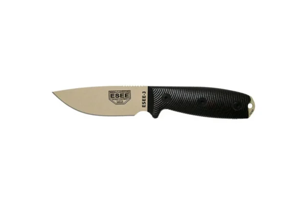 Couteaux fixes ESEE-3 – Lame Désert ESEE