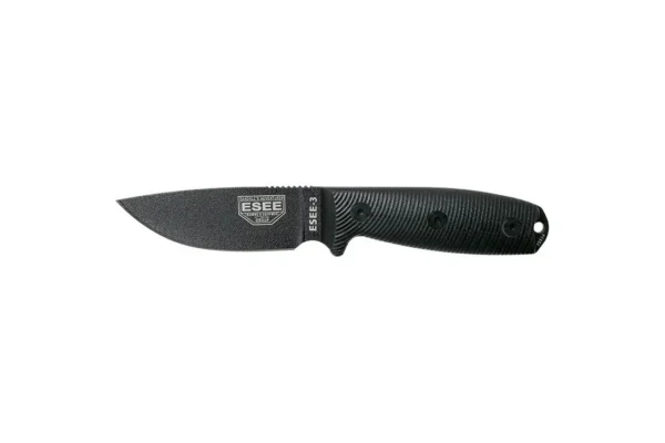 Couteaux fixes ESEE-3 – Noir ESEE