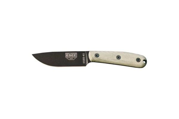 Couteaux fixes ESEE-4 – Lame Noire ESEE