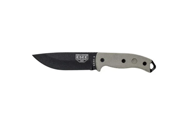 Couteaux fixes ESEE-5 – Lame Noire ESEE