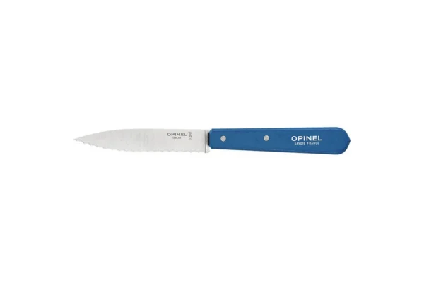 Couteaux office Office cranté n°113 Bleu Paysage Opinel