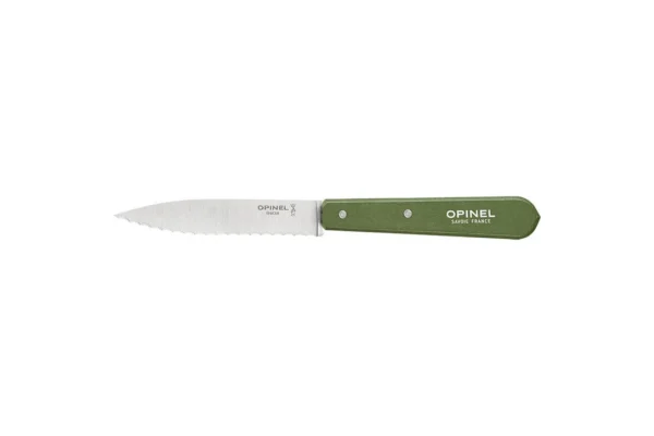 Couteaux office Office cranté n°113 Kaki Paysage Opinel