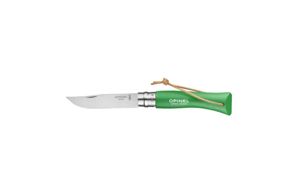 Couteaux pliants Baroudeur N°07 Inox Vert prairie Opinel