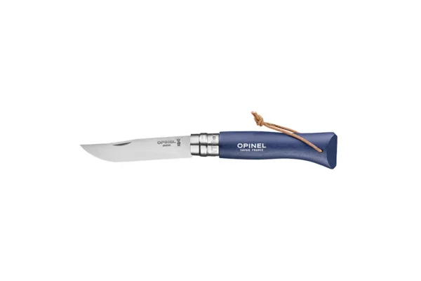 Couteaux pliants Baroudeur N°08 Inox Bleu Foncé Opinel