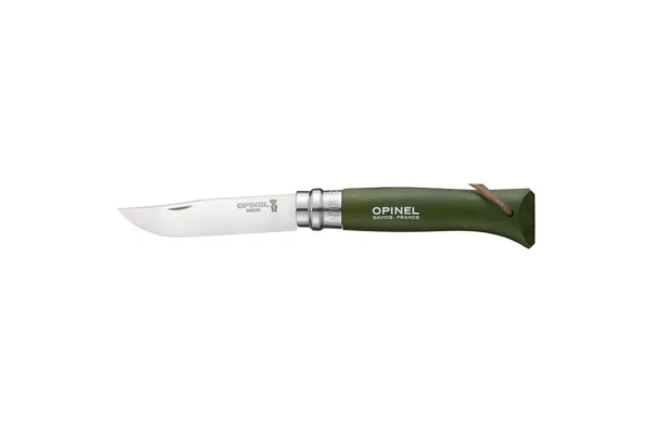 Couteaux pliants Baroudeur N°08 Inox Kaki Opinel
