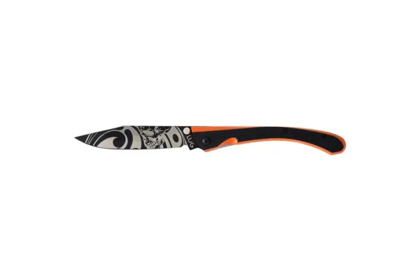 Couteaux pliants C63 Aigle Noir/Orange Lug