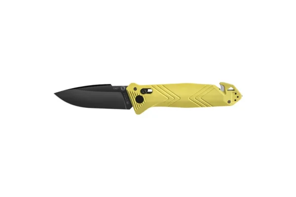 Couteaux pliants CAC Lisse – 4 fonctions – Jaune TBOUTDOOR