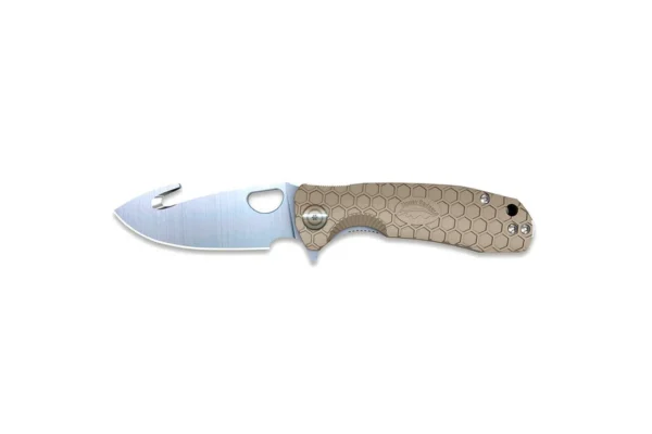 Couteaux pliants Hook Large Tan Honey Badger