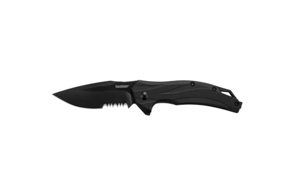 Couteaux pliants Lateral lame mixte noire Kershaw