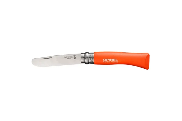 Couteaux pliants Mon Premier Opinel N°07 Inox Mandarine (6Pcs) Opinel