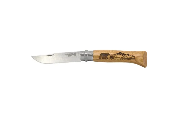 Couteaux pliants N°8 Animalia America Ours Opinel
