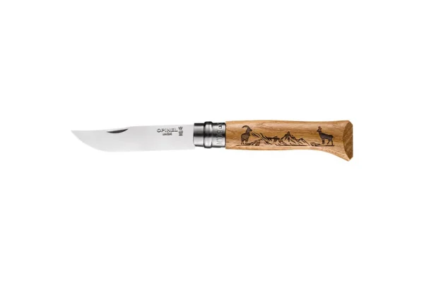 Couteaux pliants N°8 Animalia Chamois Opinel